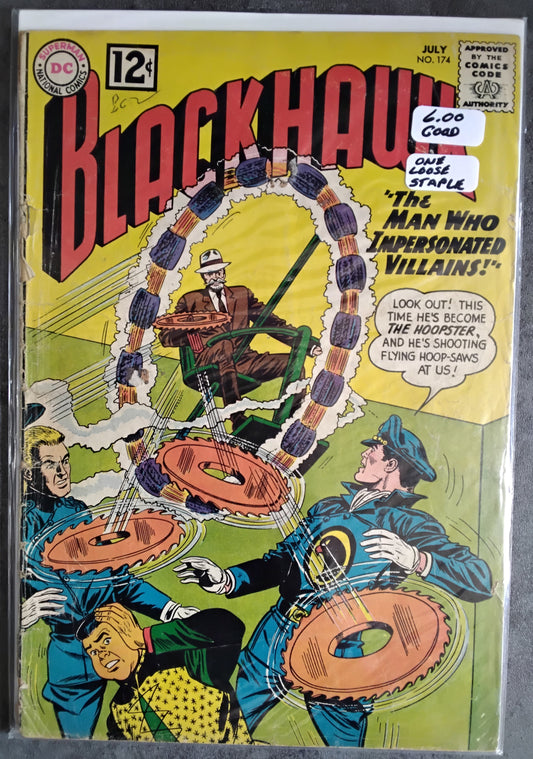 Blackhawk Vol 1 #174 (One Loose Staple)