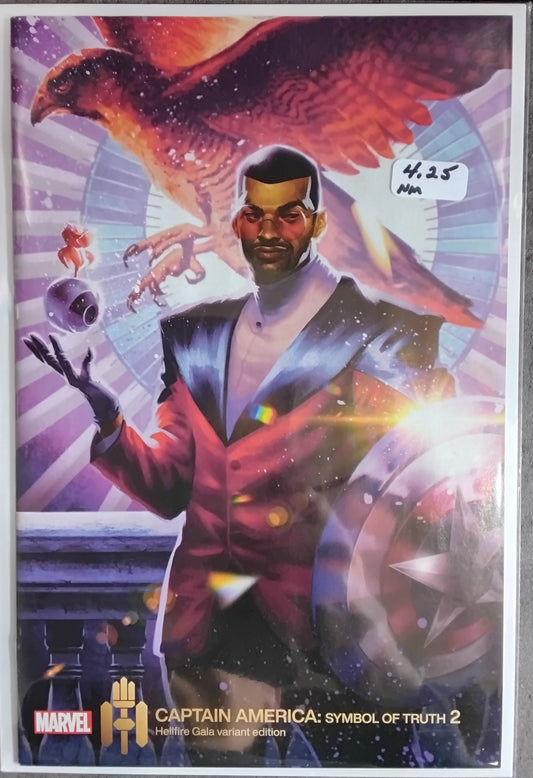 Captain America: Symbol Of Truth #02 Mateus Manhanini Hellfire Gala Variant Cover