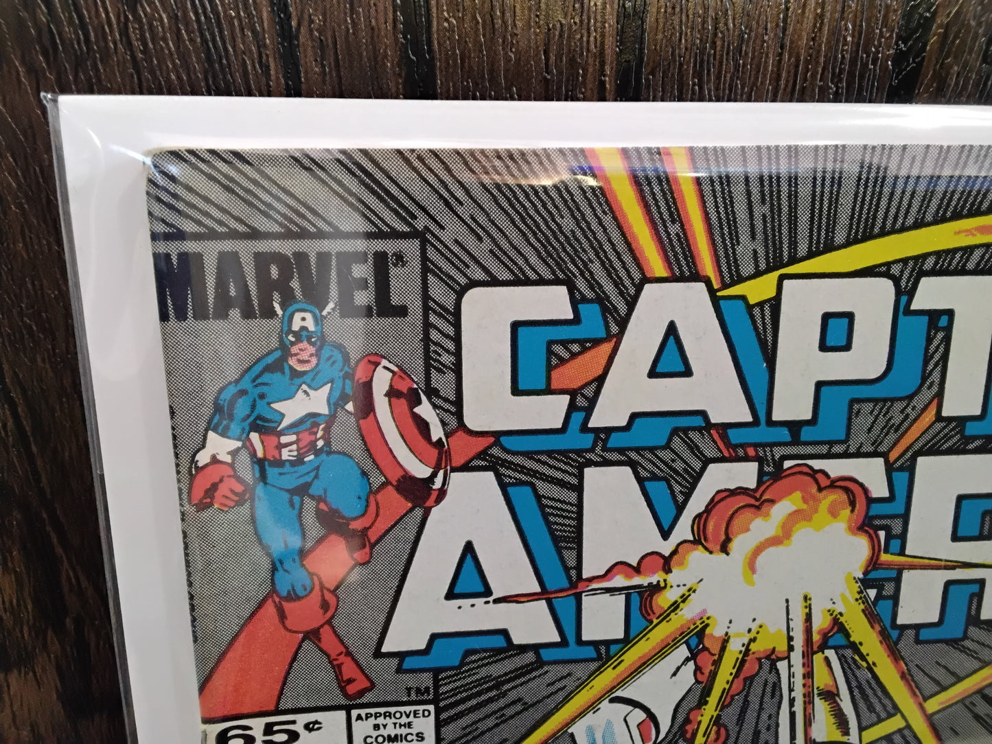 Captain America Vol 1 #305 Newsstand Edition