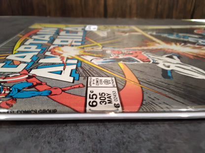 Captain America Vol 1 #305 Newsstand Edition