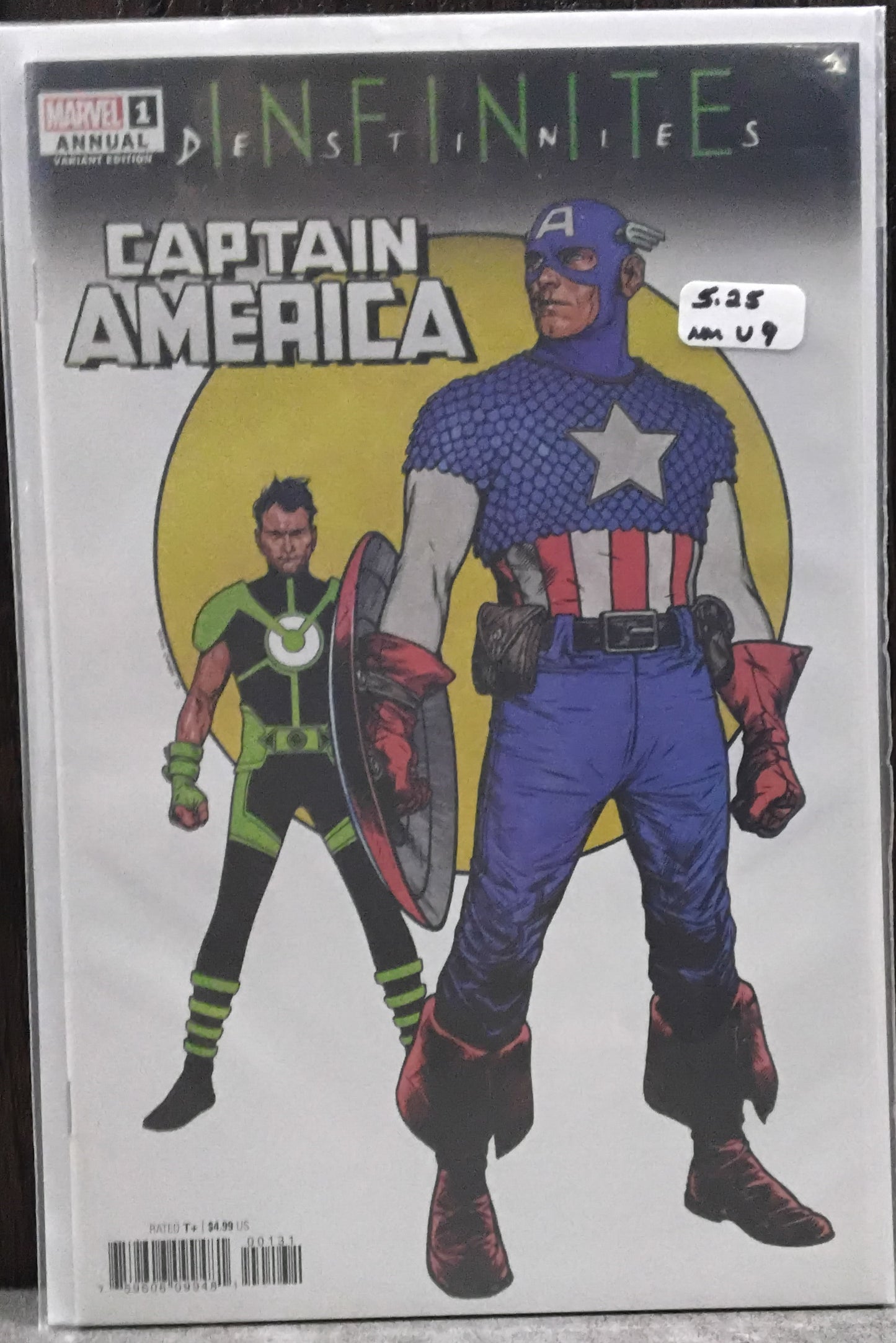 Captain America Vol 9 Annual #1 Travis Charest Variant Cover