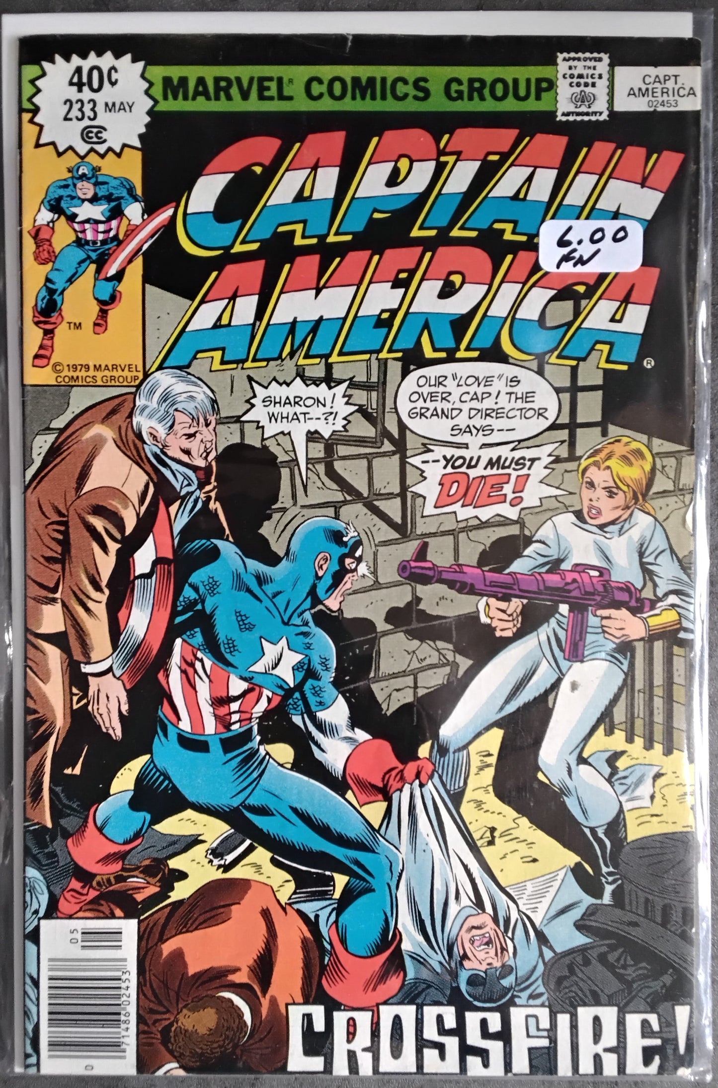 Captain America Vol 1 #233 Newsstand Edition