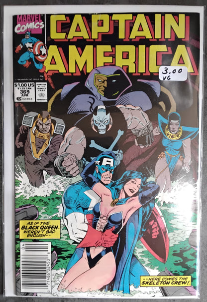 Captain America Vol 1 #369 Newsstand Edition