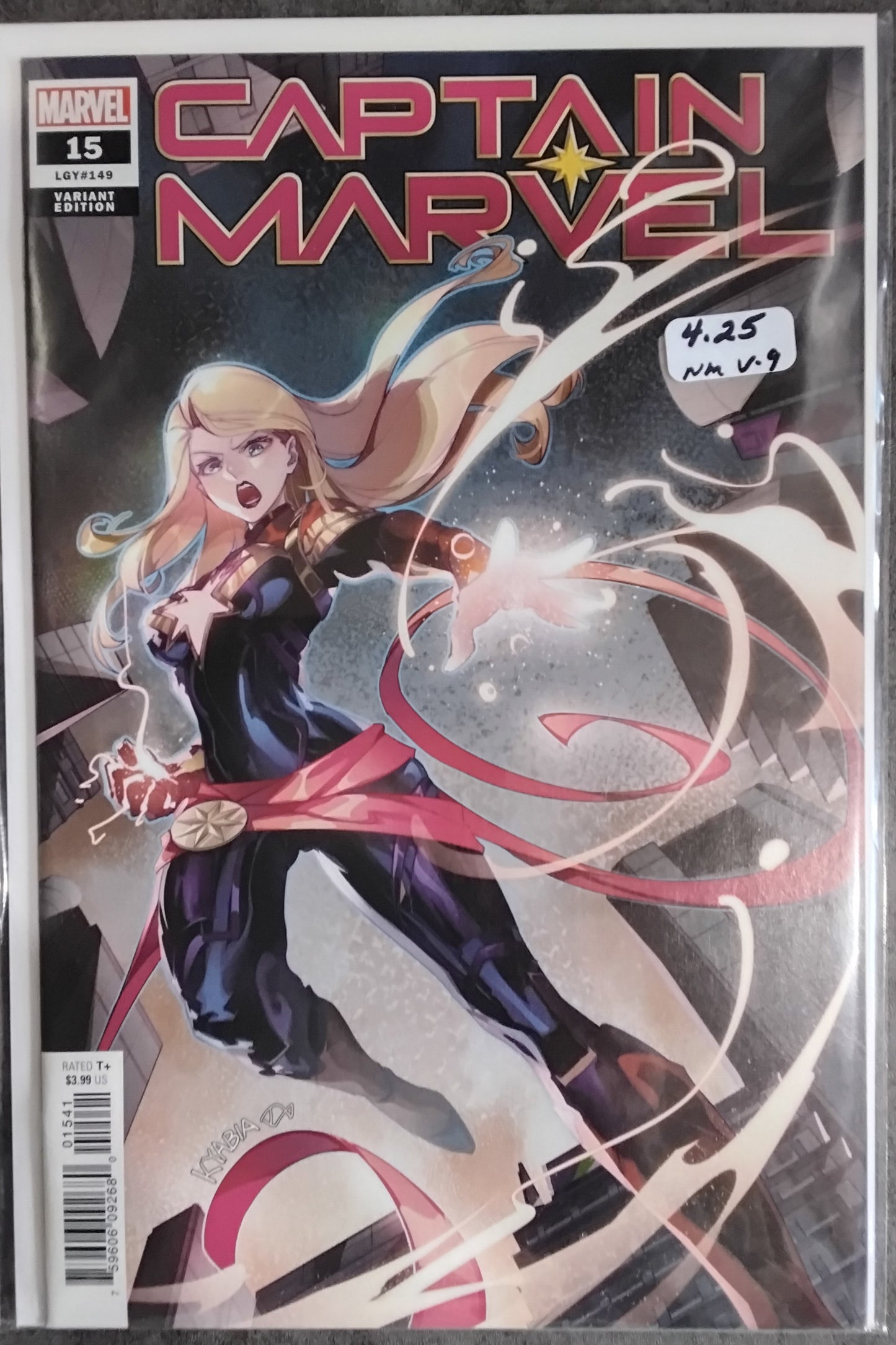 Captain Marvel Vol 9 #15 Zili Yu Chinese New Year Variant Cover