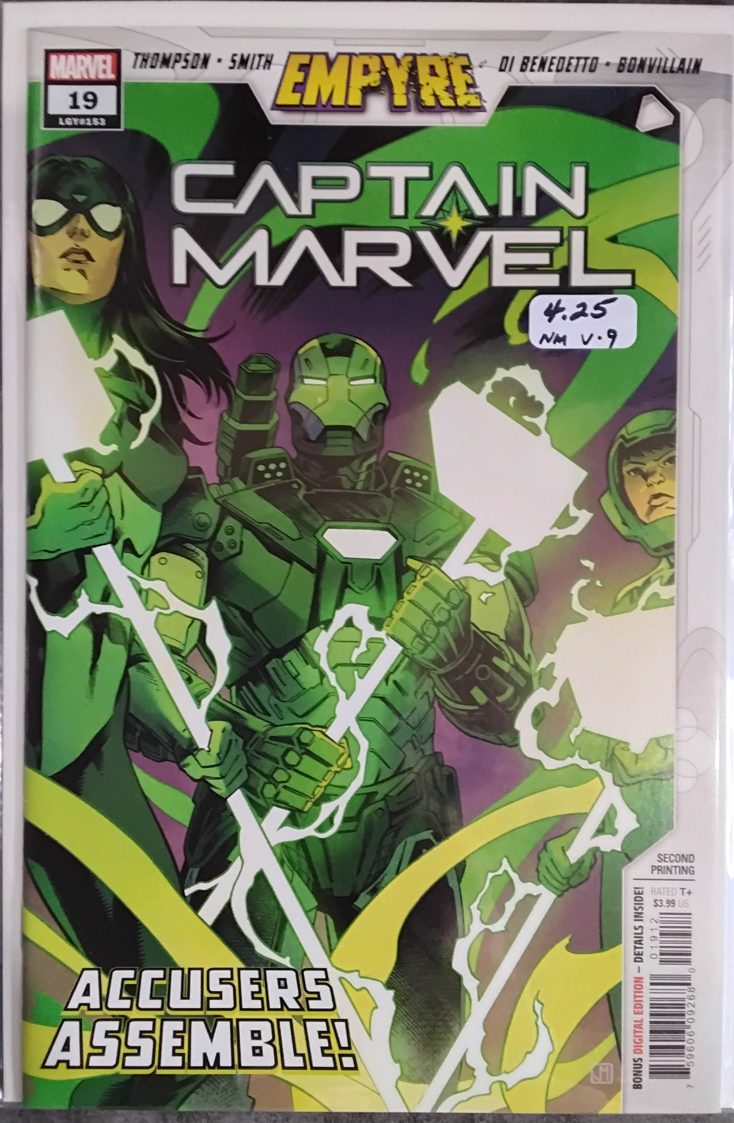 Captain Marvel Vol 9 #19 2nd Print