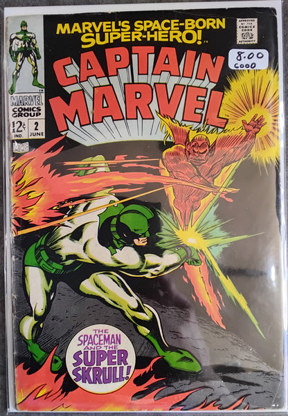 Captain Marvel Vol 1 #02