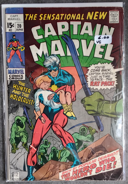 Captain Marvel Vol 1 #20 (VG)