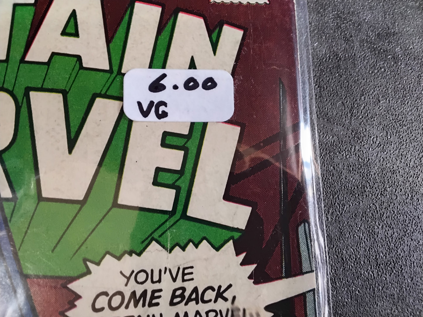 Captain Marvel Vol 1 #20 (VG)