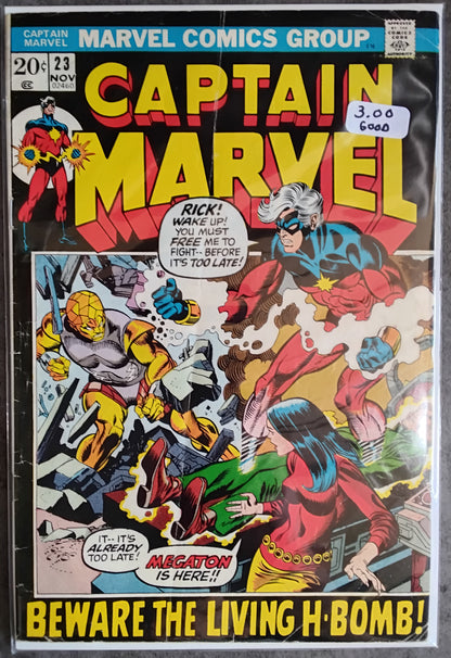 Captain Marvel Vol 1 #23 (GD)