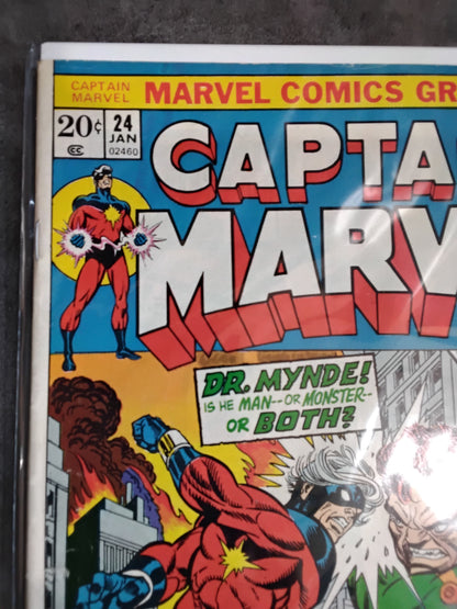 Captain Marvel Vol 1 #24 (VG)