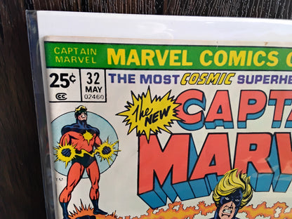 Captain Marvel Vol 1 #32 (FN)
