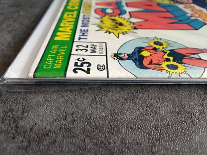 Captain Marvel Vol 1 #32 (FN)