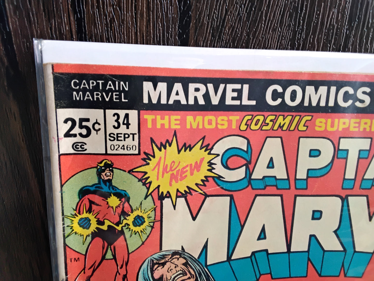 Captain Marvel Vol 1 #34 (VG)