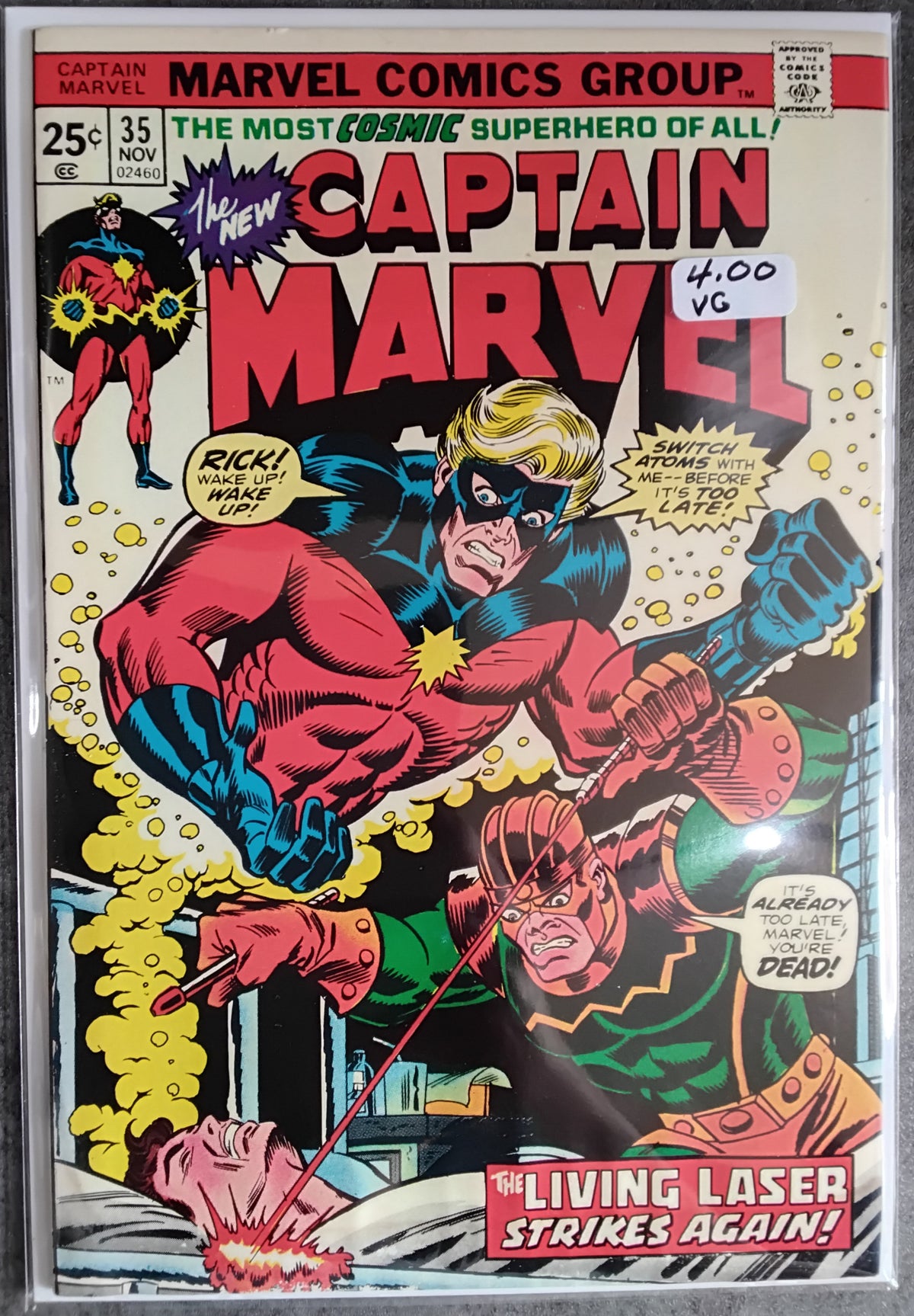 Captain Marvel Vol 1 #35 (VG)
