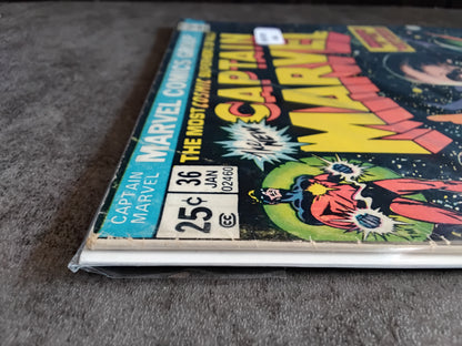 Captain Marvel Vol 1 #36 (VG)