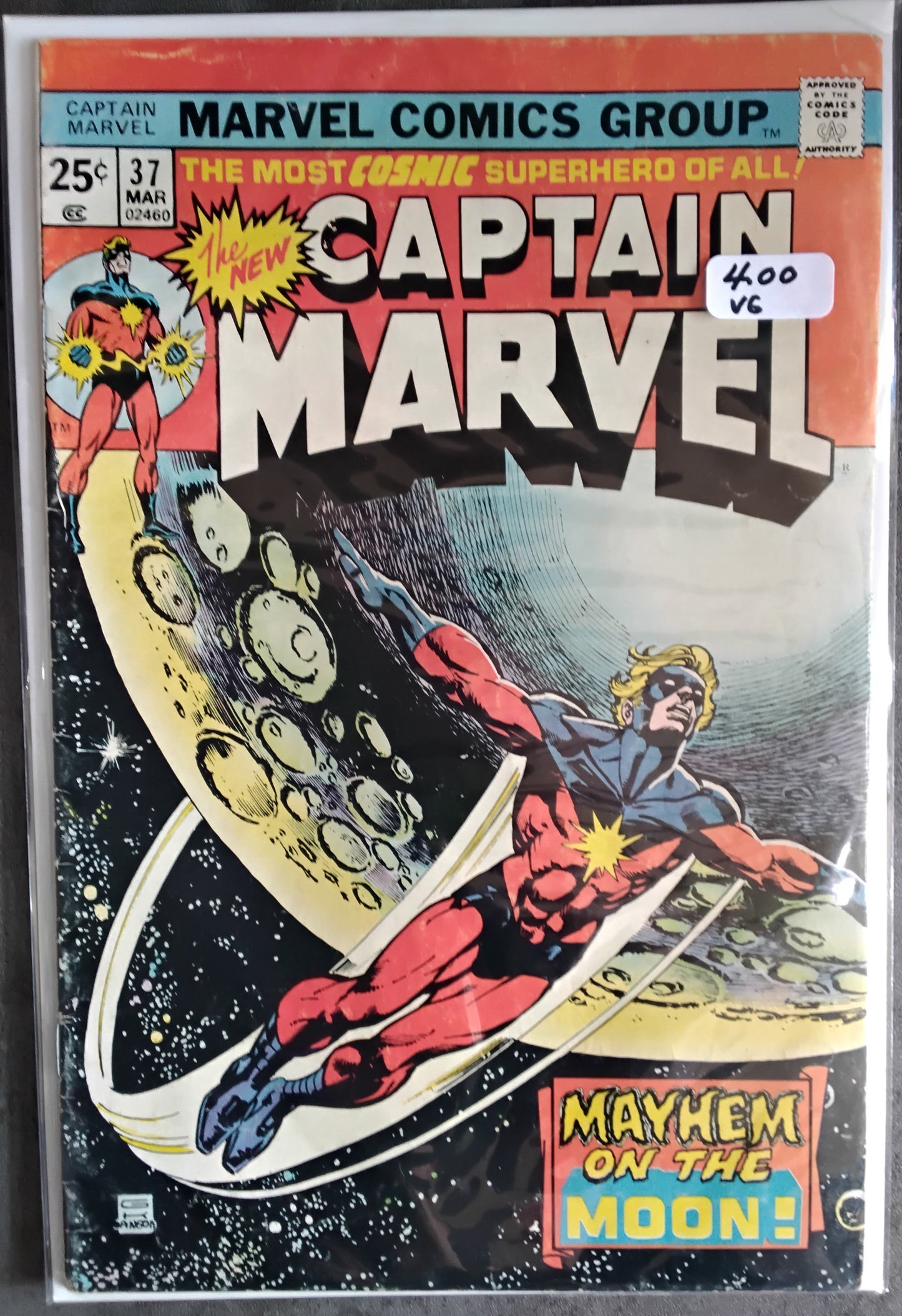 Captain Marvel Vol 1 #37 (VG)