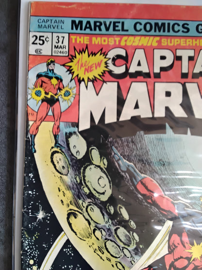 Captain Marvel Vol 1 #37 (VG)