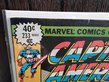 Captain America Vol 1 #233 Newsstand Edition
