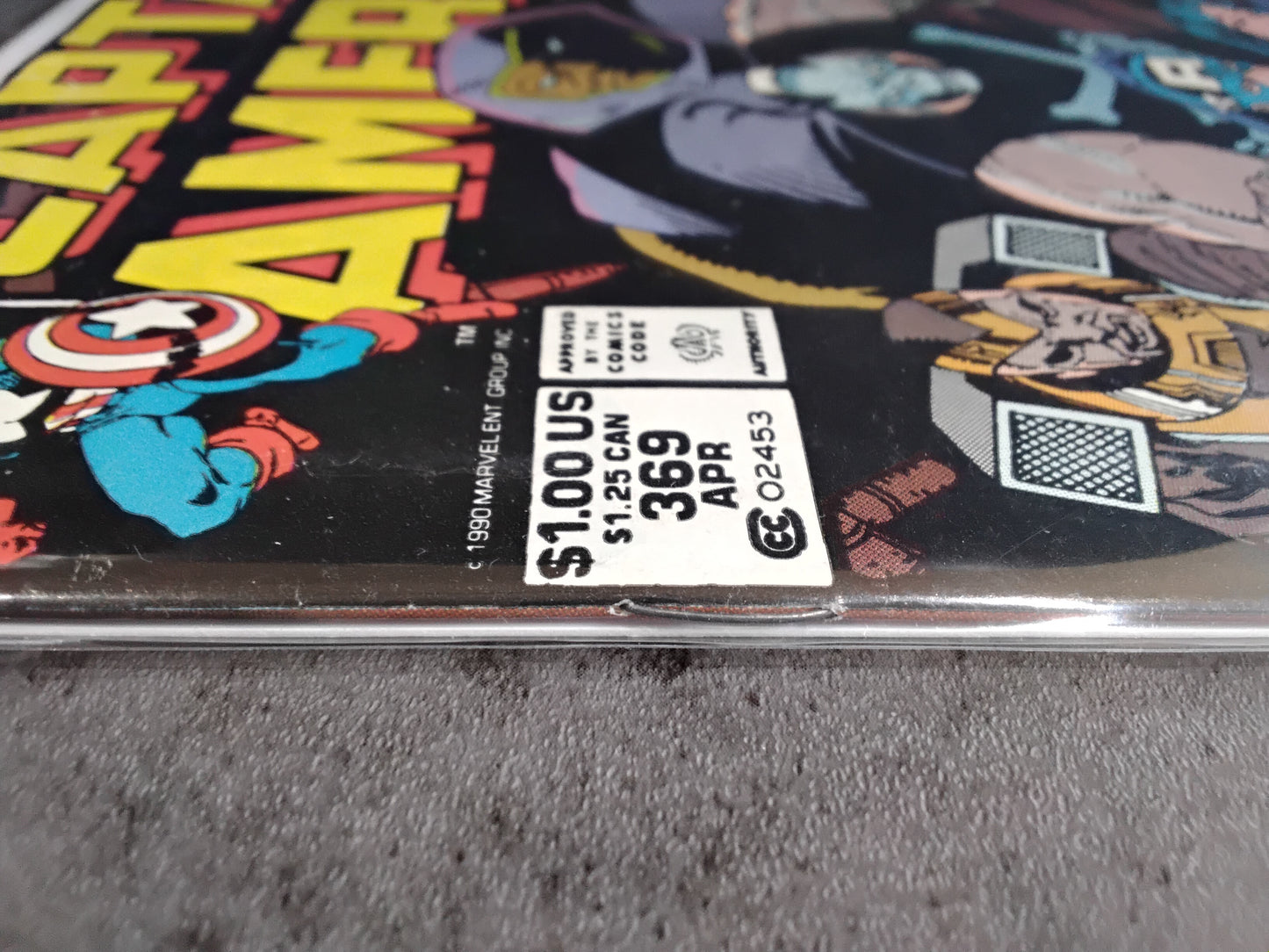 Captain America Vol 1 #369 Newsstand Edition