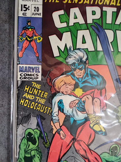 Captain Marvel Vol 1 #20 (VG)