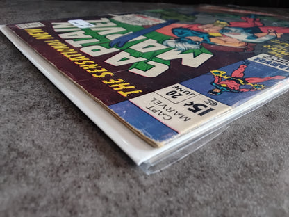 Captain Marvel Vol 1 #20 (VG)