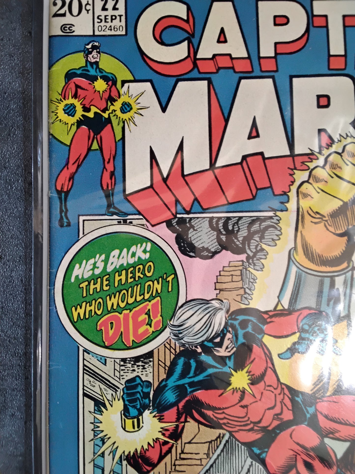 Captain Marvel Vol 1 #22 (VG)