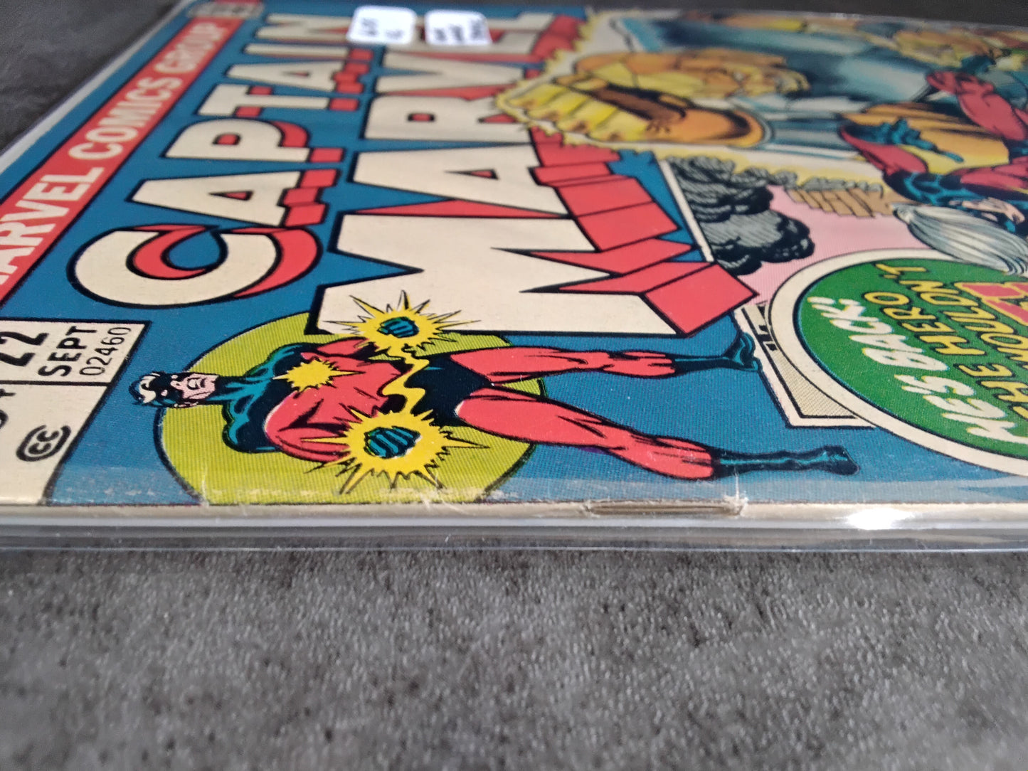Captain Marvel Vol 1 #22 (VG)