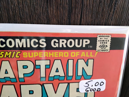 Captain Marvel Vol 1 #34 (GD)