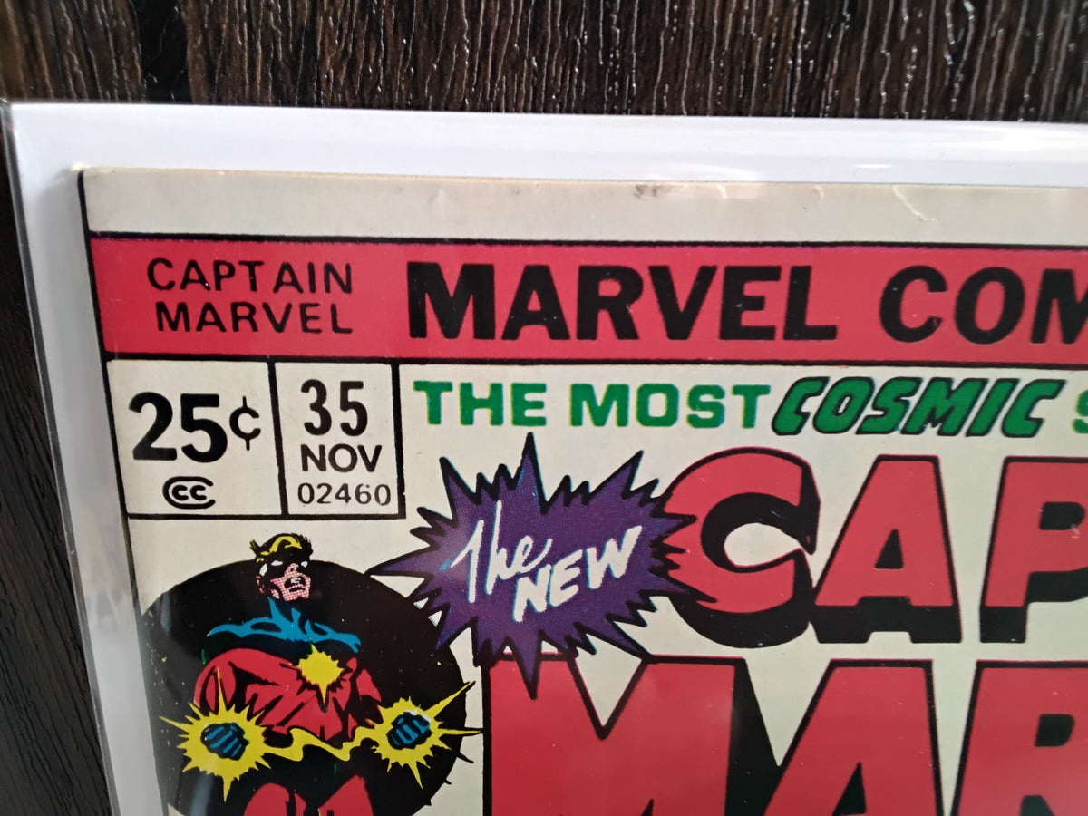 Captain Marvel Vol 1 #35 (VG)