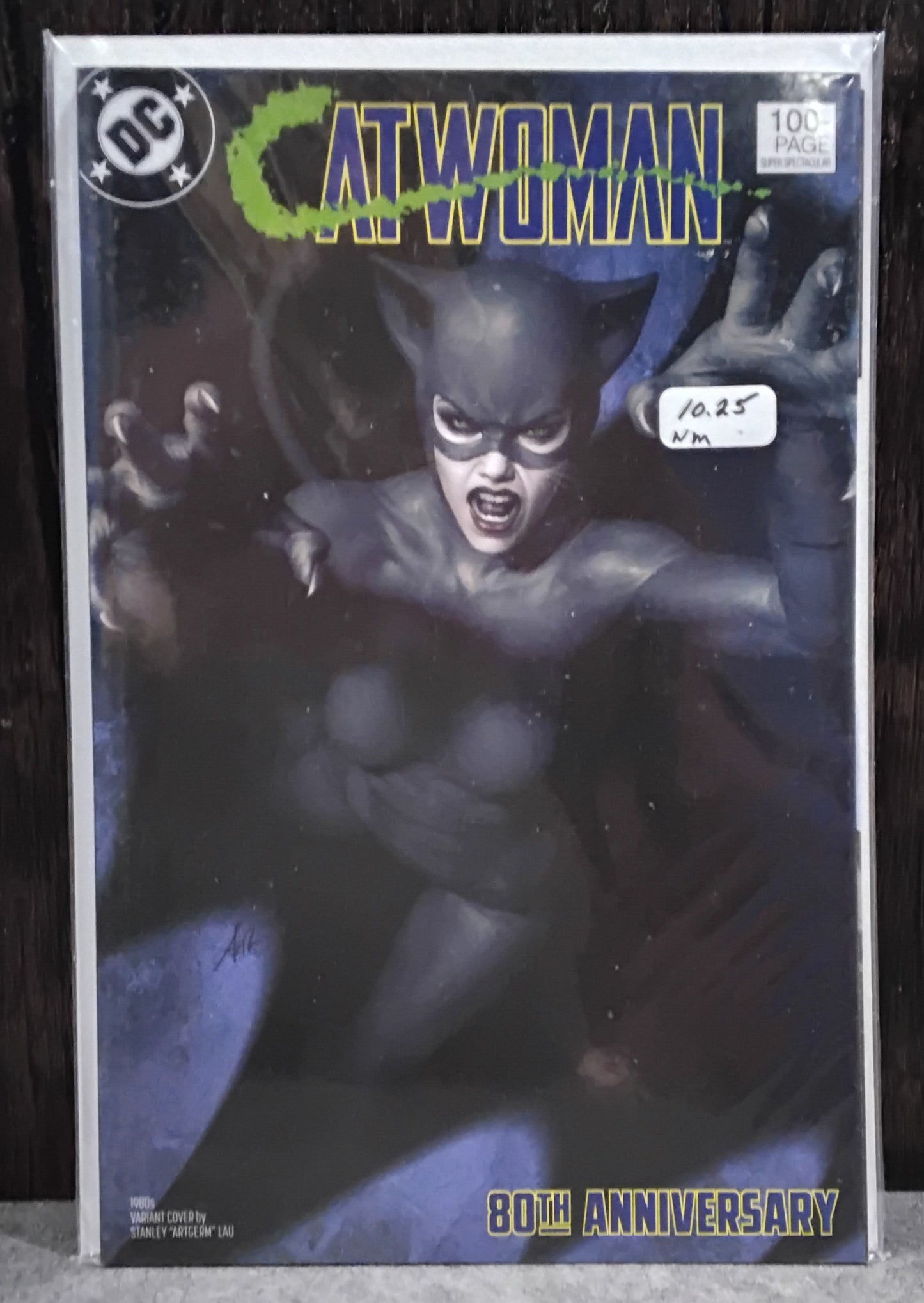 Catwoman 80th Anniversary 100 Page Super Spectacular #1 Stanley "Artgerm" Lau 1980's Variant Cover
