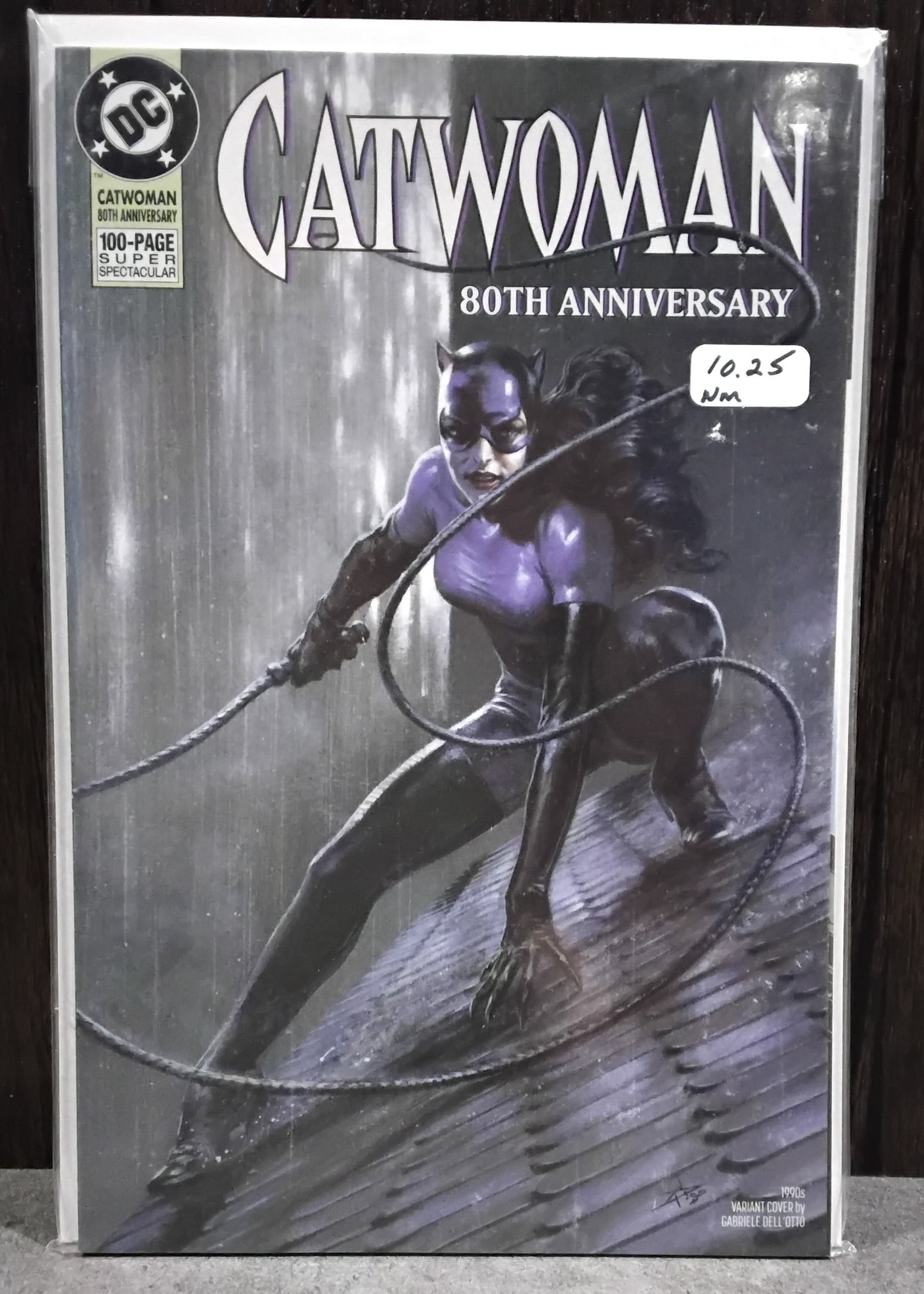 Catwoman 80th Anniversary 100 Page Super Spectacular #1 Gabriele Dell'Otto 1990's Variant Cover