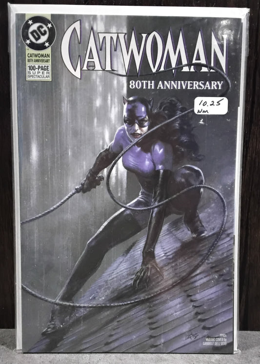 Catwoman 80th Anniversary 100 Page Super Spectacular #1 Gabriele Dell'Otto 1990's Variant Cover