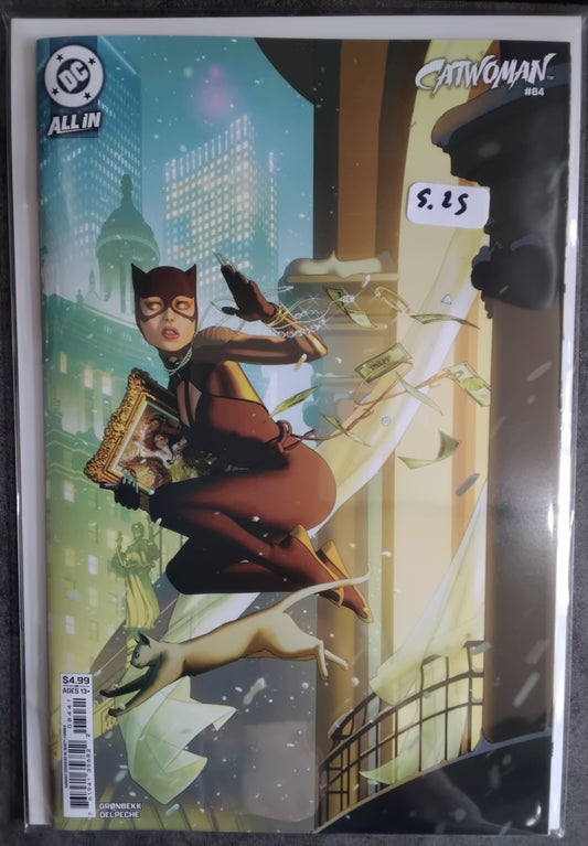 Catwoman Vol 5 #84 W. Scott Forbes Card Stock Variant Cover