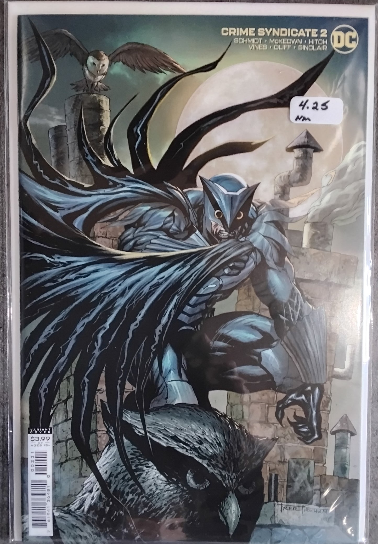 Crime Syndicate #2 Tyler Kirkham Variant Cover