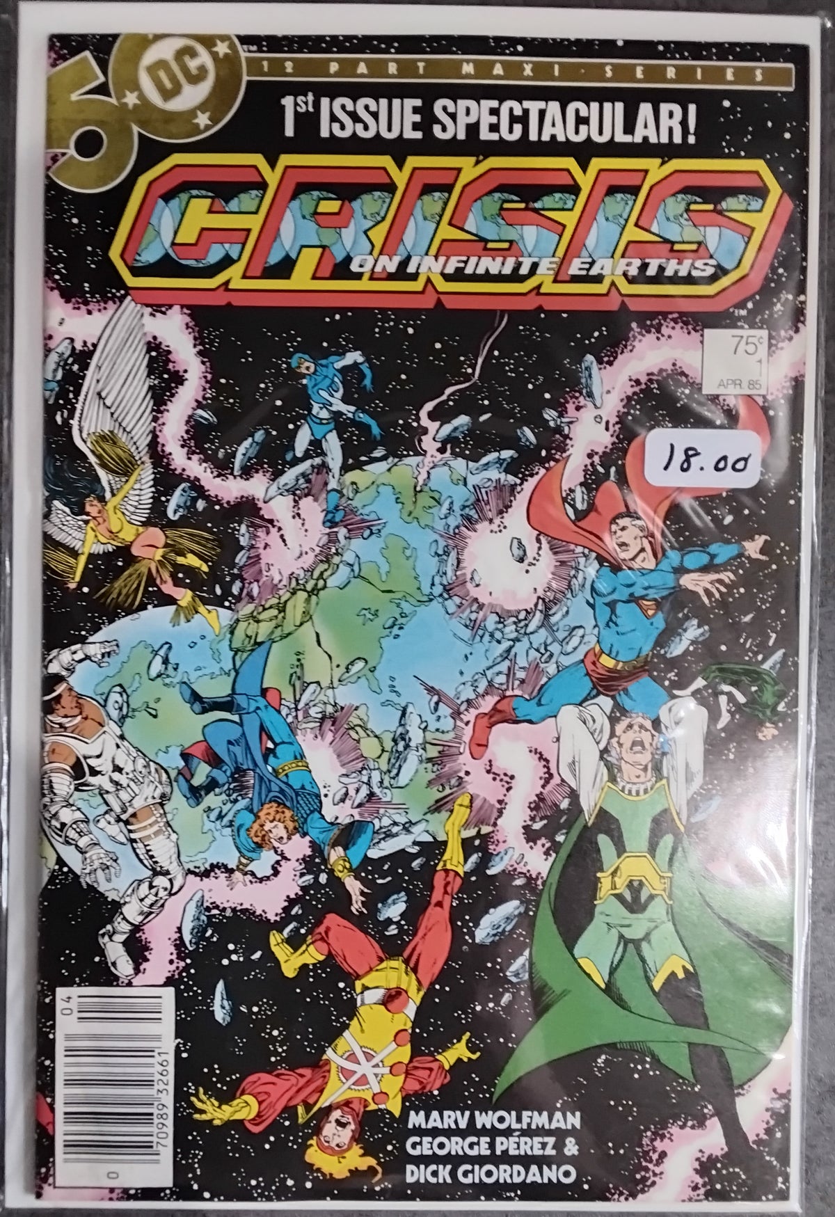 Crisis On Infinite Earths #01 Newsstand Edition (NM)