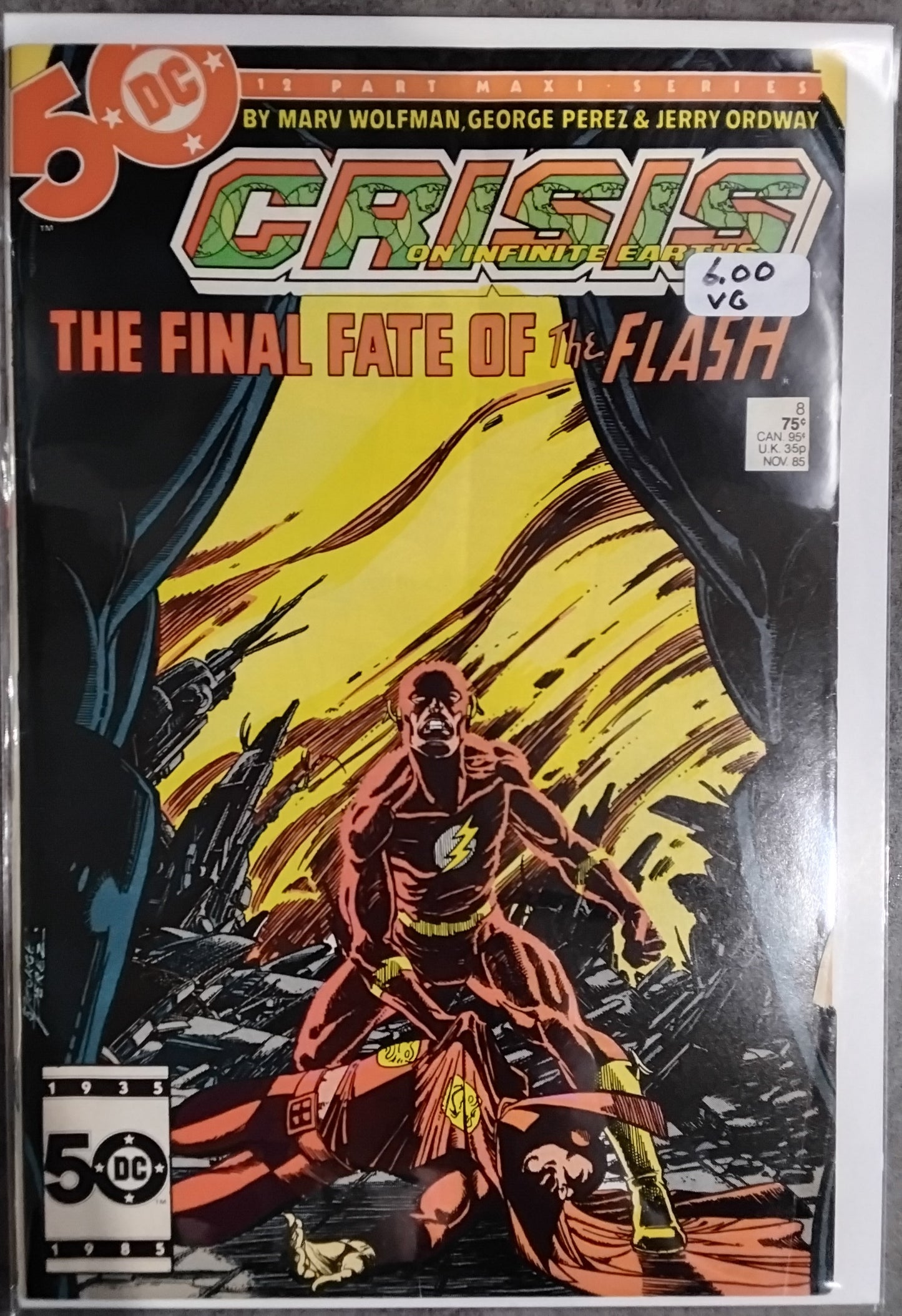 Crisis On Infinite Earths #08 (VG)