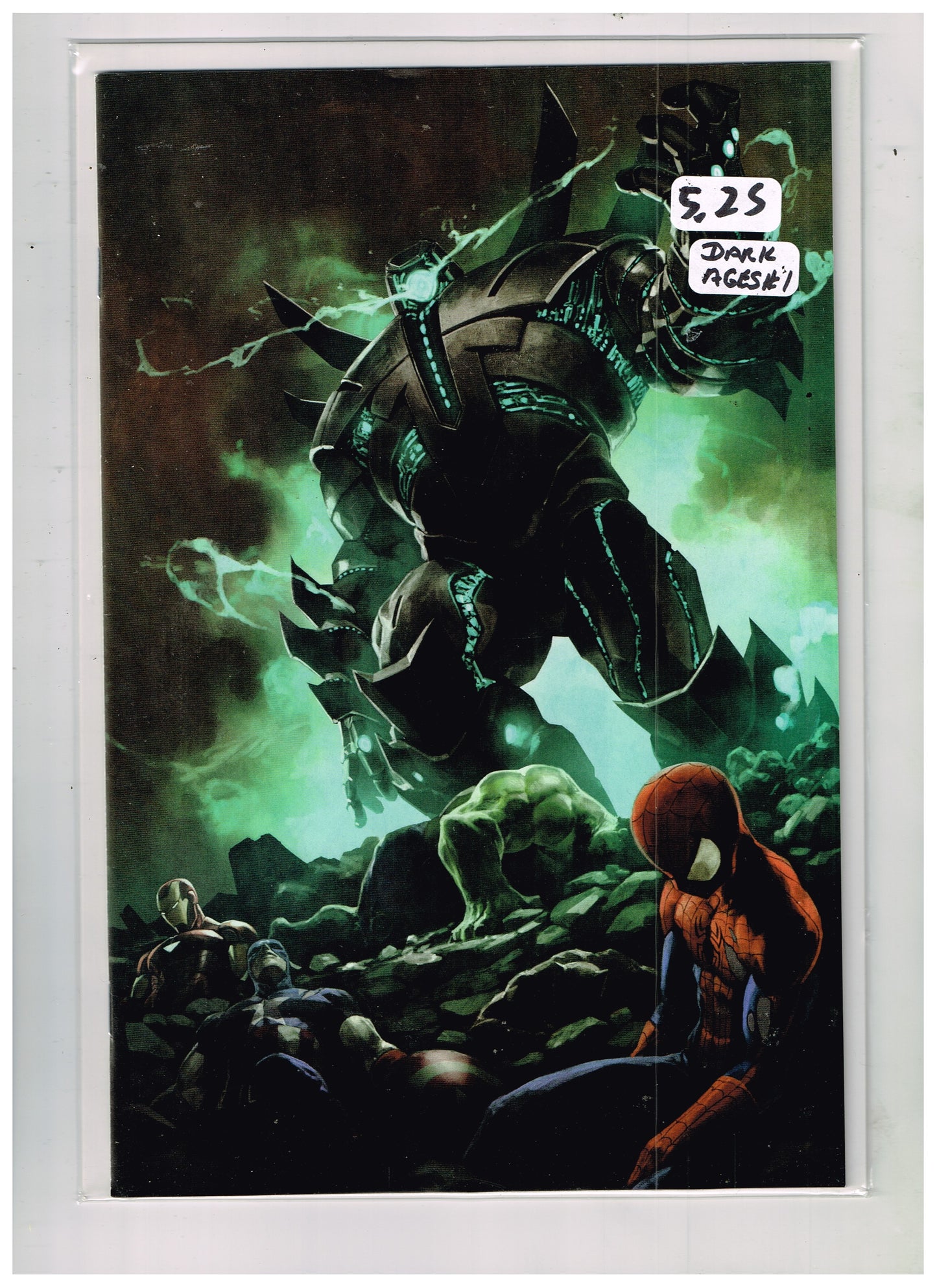 Dark Ages #1 Skan Srisuwan Virgin Variant Cover With No Certificate Of Authenticity