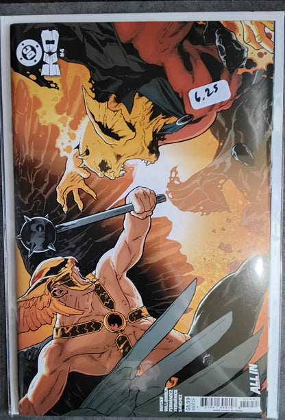 DC K.O. #4 Jeff Spokes Card Stock Variant Cover