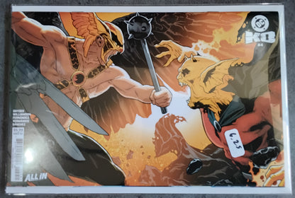 DC K.O. #4 Jeff Spokes Card Stock Variant Cover
