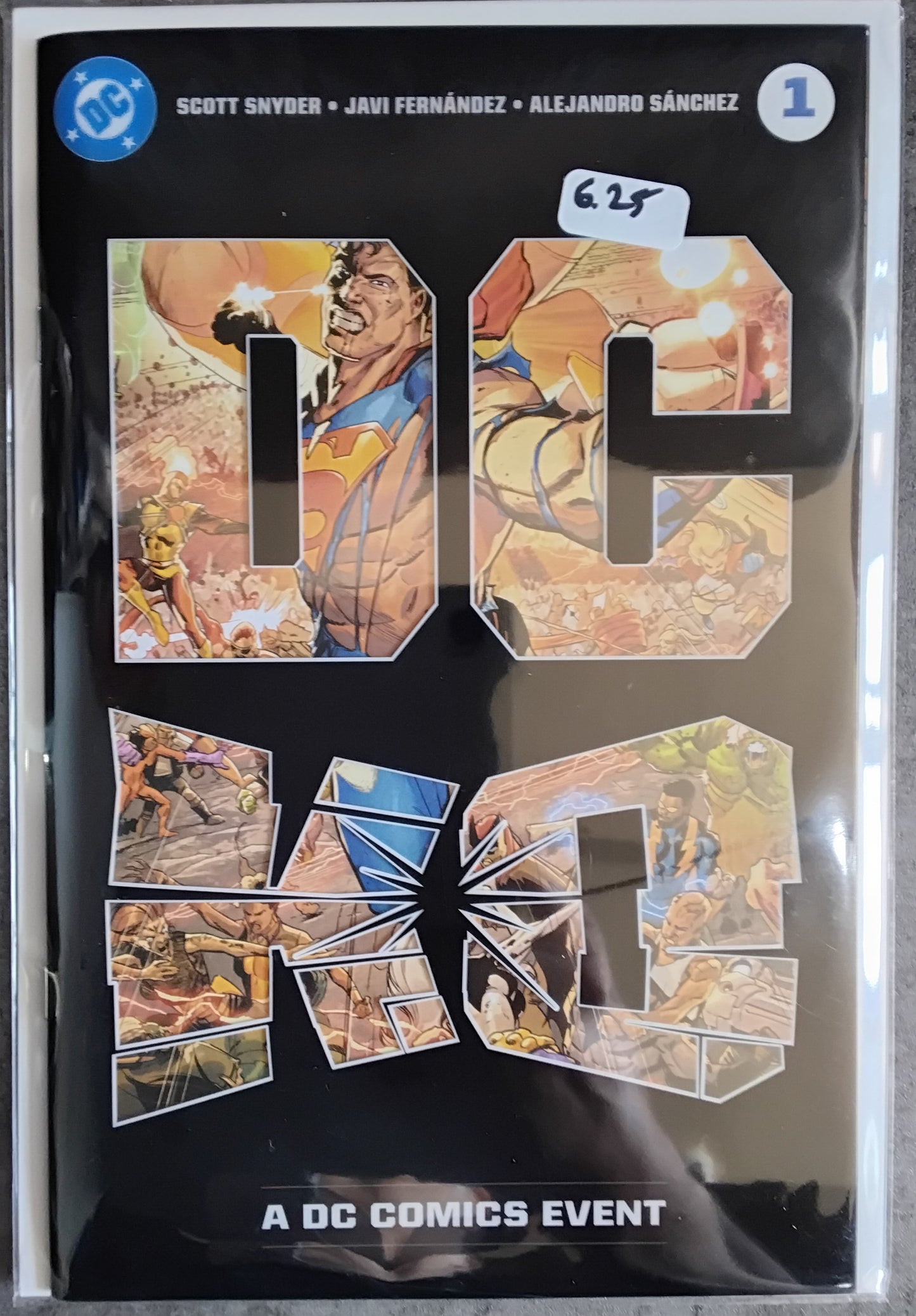 DC K.O. #1 Acetate Cover