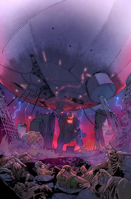 DC K.O. #5 (OF 5) COVER A JAVIER FERNANDEZ ACETATE