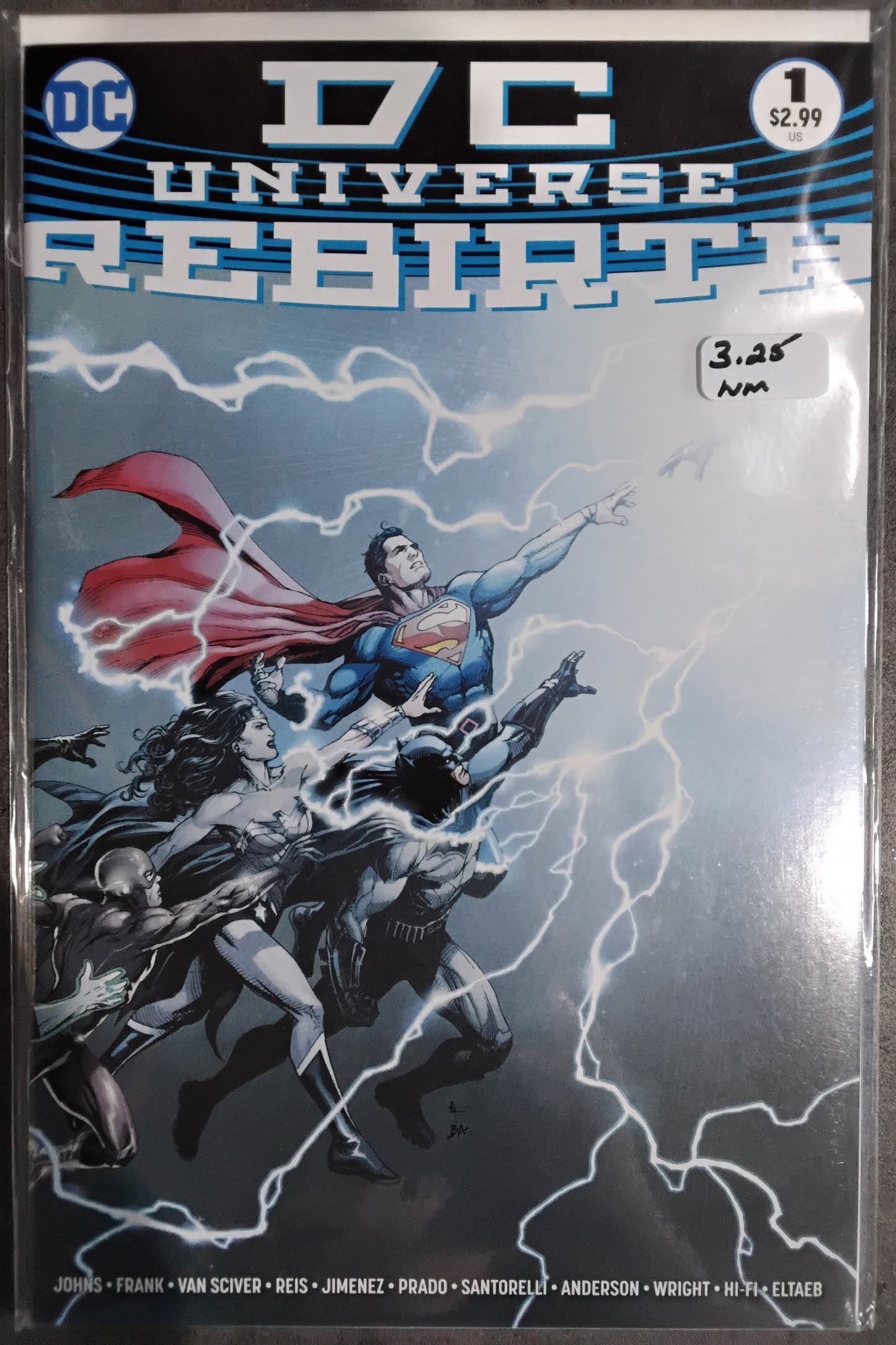 DC Universe: Rebirth #1 1st Print