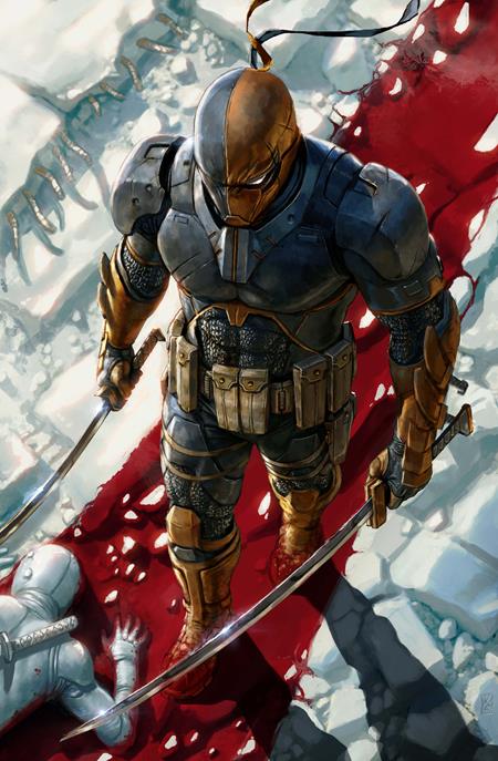 DEATHSTROKE THE TERMINATOR #1 COVER C KYUYONG EOM CARD STOCK VARIANT