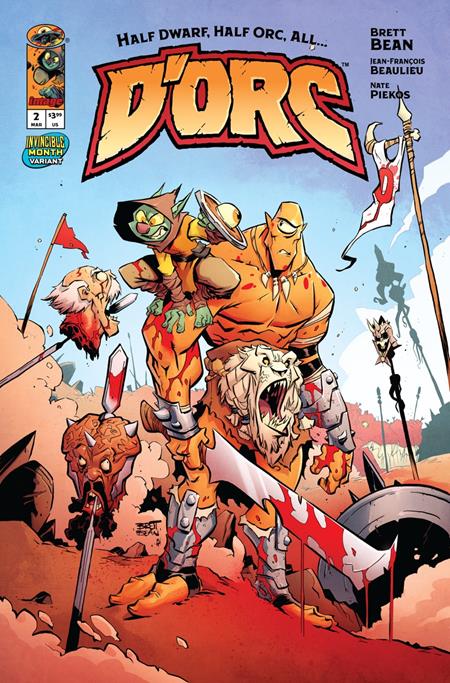DORC #2 COVER C BRETT BEAN INVINCIBLE TEAM UP VARIANT