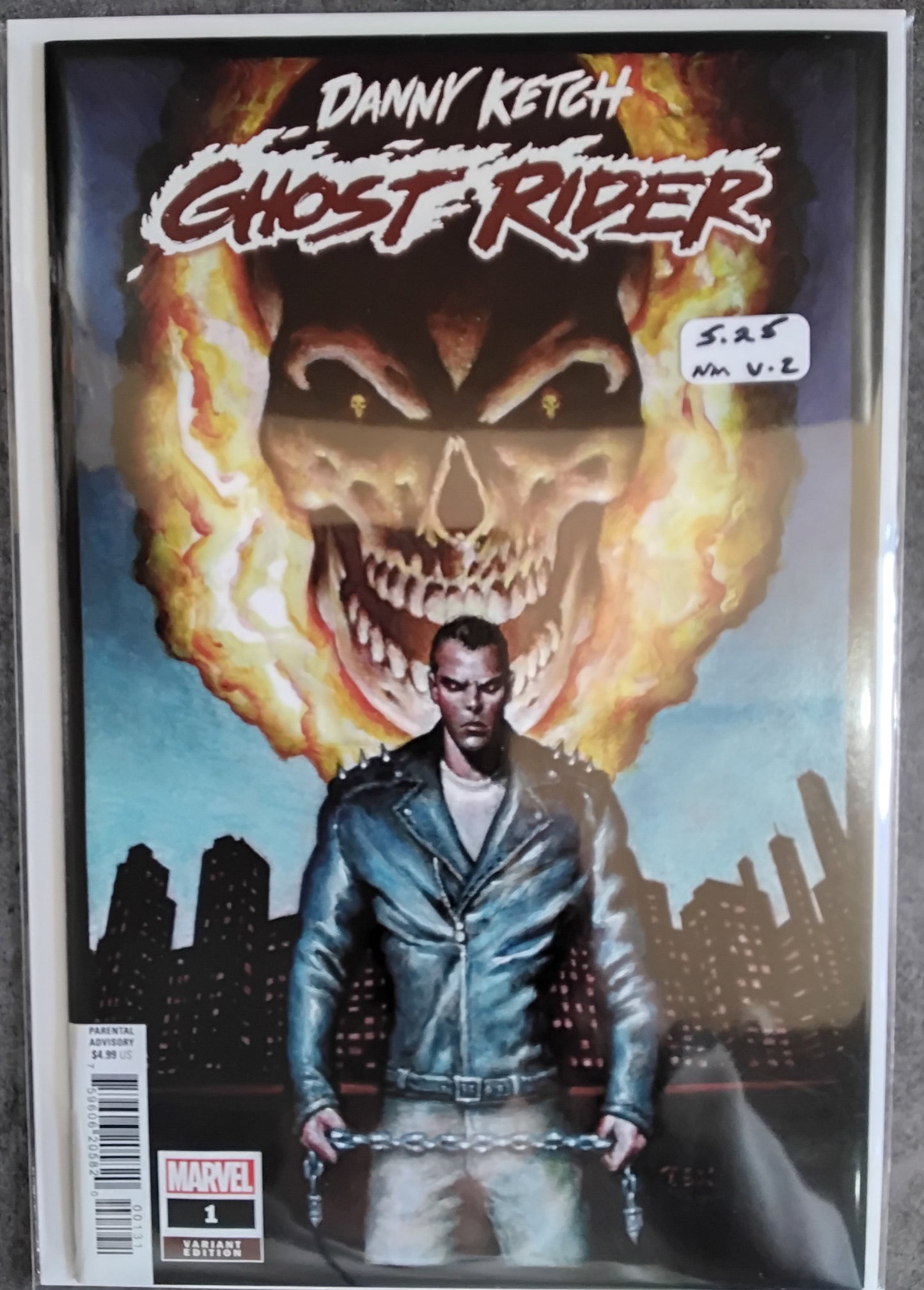 Danny Ketch: Ghost Rider Vol 2 #1 Mark Texeira Variant Cover