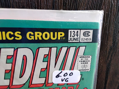 Daredevil Vol 1 #134 Newsstand Edition (VG)