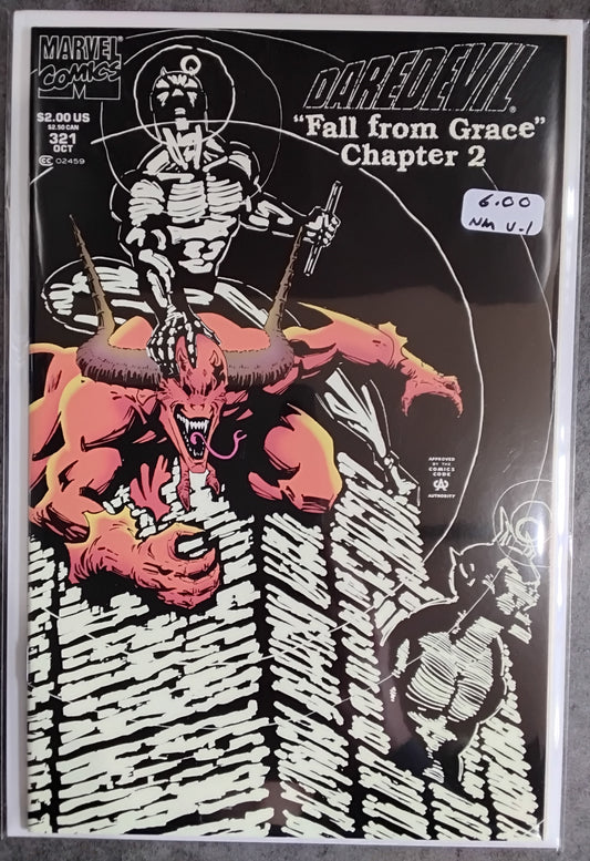 Daredevil Vol 1 #321 Newsstand Edition
