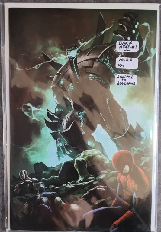 Dark Ages #1 Skan Srisuwan Virgin Variant Cover #250/600 With Certificate Of Authenticity