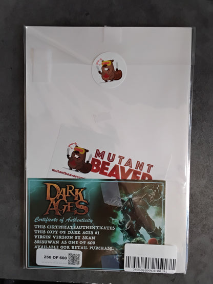 Dark Ages #1 Skan Srisuwan Virgin Variant Cover #250/600 With Certificate Of Authenticity