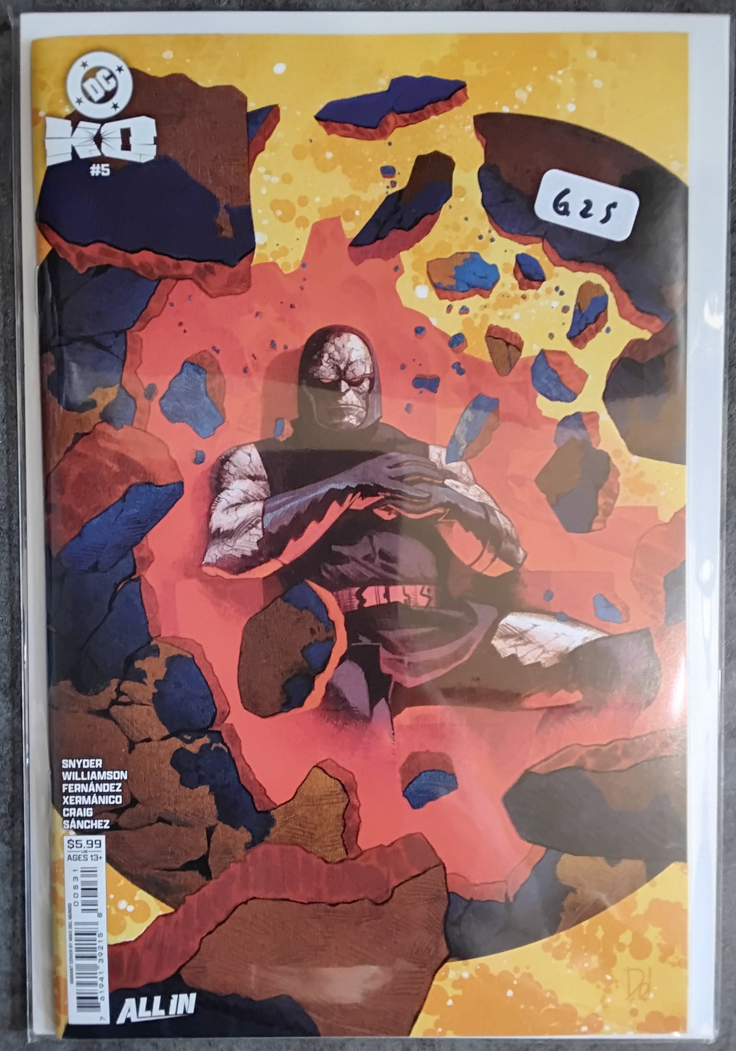 DC K.O. #5 Mike Del Mundo Card Stock Variant